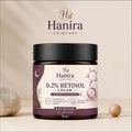 Hanira Cream 0.2% Retinol Night Care, Moisturizing Face Cream for Smooth Looking Skin, Hydrating Formula for Daily PM Routine, Suitable for All Skin Types, 50g