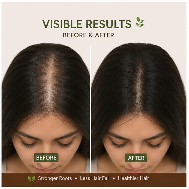 Hanira Rosemary Hair Serum for Daily Hair Care, Lightweight Non-Greasy Hair & Scalp Serum, Suitable for All Hair Types, 30 ml