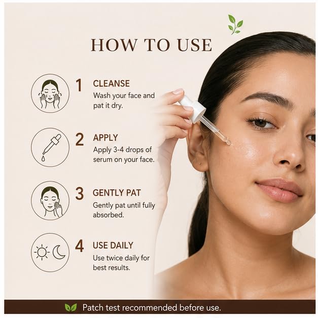 Hanira 1% Salicylic Acid Face Serum for Daily Skincare, Lightweight Fast Absorbing Facial Serum for Oily & Blemish-Prone Skin, Suitable for Daily Use, 30 ml