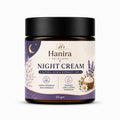 Hanira Night Cream for Overnight Moisturization, Hydrating Face Cream for Daily PM Routine, Nourishing Formula for Soft and Smooth Looking Skin, All Skin Types, 50g